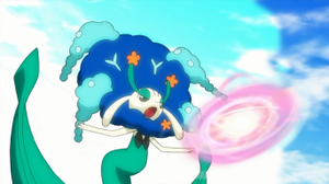 Florges usando fuerza lunar.