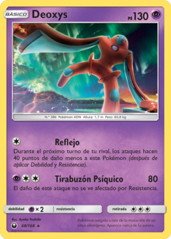 Carta de Deoxys