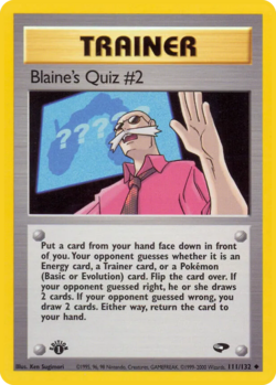 Carta Blaine's Quiz #2