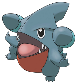 Gible en Pokémon Ranger: Sombras de Almia.