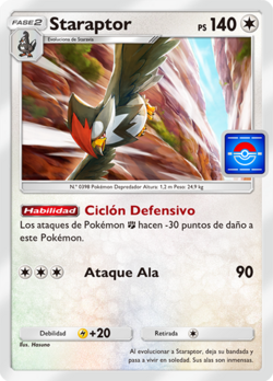 Carta de Staraptor