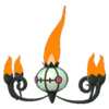 Imagen de Chandelure variocolor en Leyendas Pokémon: Z-A