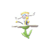 Imagen de Flabébé blanca variocolor en Leyendas Pokémon: Z-A
