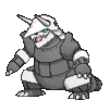 Imagen de Aggron en Pokémon X, Pokémon Y, Pokémon Rubí Omega, Pokémon Zafiro Alfa, Pokémon Sol, Pokémon Luna, Pokémon Ultrasol y Pokémon Ultraluna