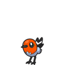 Icono de Fletchling en Pokémon Escarlata y Púrpura