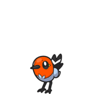 Icono de Fletchling en Pokémon Escarlata y Púrpura