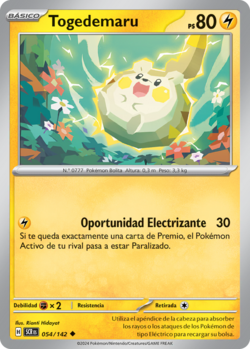 Carta de Togedemaru