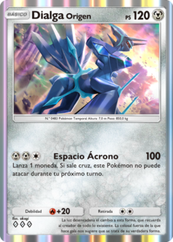 Carta de Dialga Origen