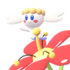 Icono de Flabébé flor roja variocolor en Leyendas Pokémon: Z-A