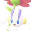 Icono de Floette flor naranja variocolor en Leyendas Pokémon: Z-A