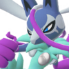 Icono de Mega-Lucario Z variocolor en Leyendas Pokémon: Z-A