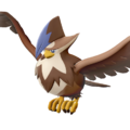 Imagen de Staraptor variocolor hembra en Leyendas Pokémon: Arceus