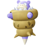 Imagen de Mega-Slowbro variocolor en Pokémon: Let's Go, Pikachu! y Pokémon: Let's Go, Eevee!