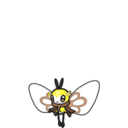 Icono de Ribombee en Pokémon Escarlata y Púrpura