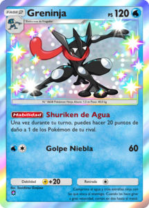 carta pokemon greninja es