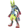 Imagen de Mega-Lucario variocolor en Leyendas Pokémon: Z-A