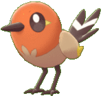 Imagen de Fletchling variocolor en Pokémon Espada y Pokémon Escudo