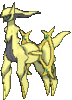 Imagen de Arceus variocolor en Pokémon X, Pokémon Y, Pokémon Rubí Omega, Pokémon Zafiro Alfa, Pokémon Sol, Pokémon Luna, Pokémon Ultrasol y Pokémon Ultraluna
