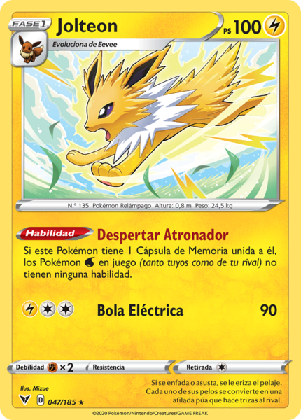 Archivo:Jolteon (Voltaje Vívido TCG).png