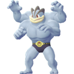 Imagen de Machamp en Pokémon: Let's Go, Pikachu! y Pokémon: Let's Go, Eevee!