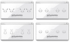 Diseños de Nintendo DS Lite con Pikachu y los iniciales de Sinnoh.