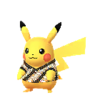 Pikachu con una camisa Batik