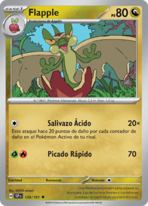Versión Infrecuente de la carta en Chispas Fulgurantes