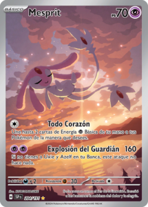 Versión Rara Ilustración de la carta en Chispas Fulgurantes