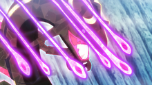 Rayquaza de Lucius usando cometa draco.