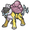 Icono de Raikou en Pokémon HOME (v. 3.0.0)