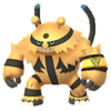 Electivire con un accesorio de Spark