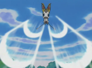 Beautifly de May/Aura usando viento plata.