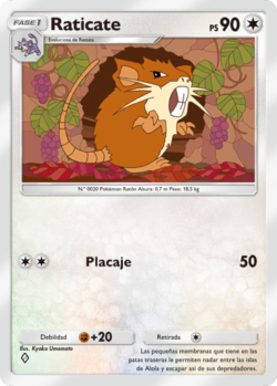 Carta de Raticate