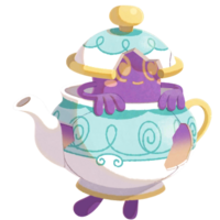 Polteageist en Pokémon Café ReMix.