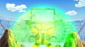 Electivire de Paul/Polo usando Protección.