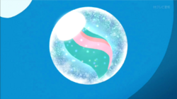 Venusaurita del Venusaur de un entrenador.