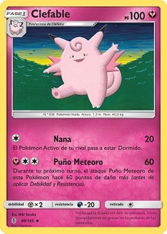 Carta de Clefable