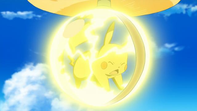 Archivo:EP981 Pikachu usando rayo.png - WikiDex, la enciclopedia Pokémon