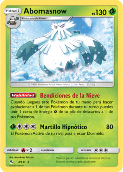 Carta de Abomasnow
