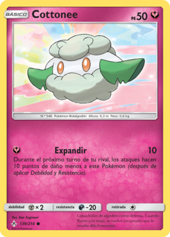 Carta de Cottonee