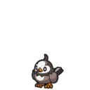 Icono de Starly en Pokémon Escarlata y Púrpura