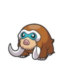 Icono de Mamoswine en Pokémon Diamante Brillante y Perla Reluciente