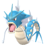 Imagen de Gyarados hembra en Pokémon Diamante Brillante y Pokémon Perla Reluciente