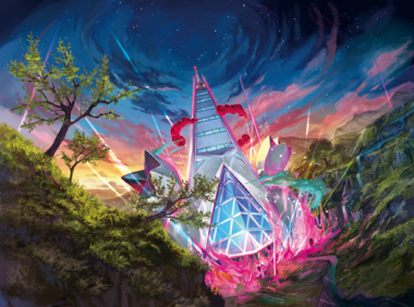 Ilustración de Duraludon Gigamax