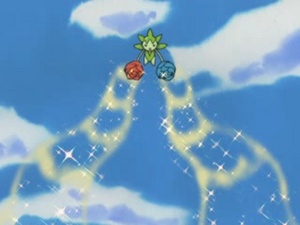 Roselia usando paralizador.