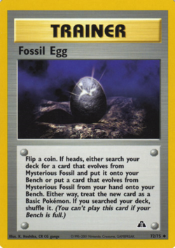 Carta Fossil Egg