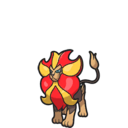 Icono de Pyroar macho en Pokémon Escarlata y Púrpura