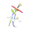 Imagen de Floette roja variocolor en Leyendas Pokémon: Z-A