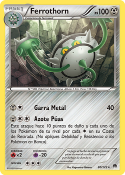ferrothorn pokemon card price Ferrothorn - 209/182 - Paradox Rift main image 1