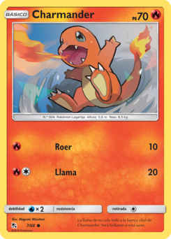 Carta de Charmander